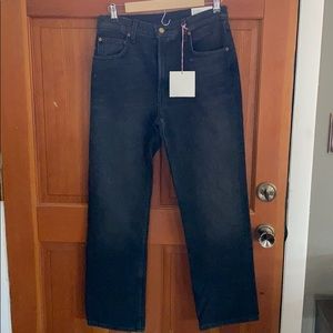 B Sides field mid kick style black jeans size 29